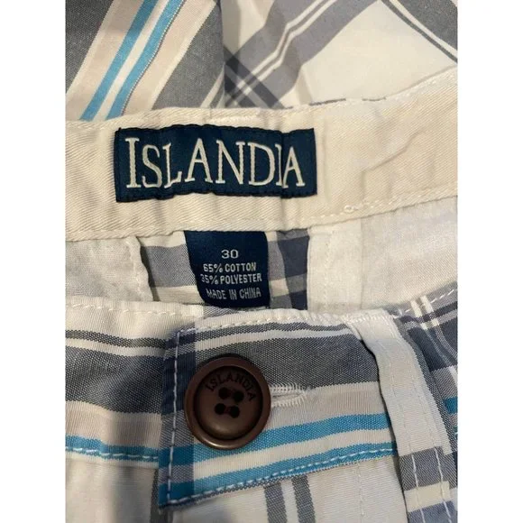 Islandia plaid men’s shorts size 30 - Picture 3 of 3